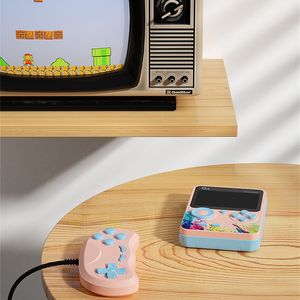 High Quality G5 Mini Handheld Game Console Players Retro Portable Video Store 500 in 1 8 Bit 3.0 Inch Colorful LCD Cradle Design Double Players with Gamepad