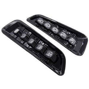 1 Pair Car Fog Lights Daytime Running Lights White LED with Turn Signal Dual Model DRL for Ford F150 Raptor 2016-2018