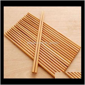 Flatvarukök, matbar hem trädgård droppleverans 2021 10 par mögelbeständig bambu långa pinnar hushåll bärbara icke -slipbord wa