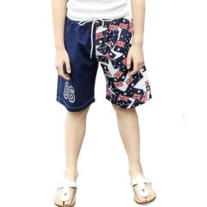 7-15yrs Mayo Yüzmek Sandıklar Plaj Kurulu Yüzme Pantolon Mayolar Gençler Erkek Koşu Spor Surfing Shorts 210417