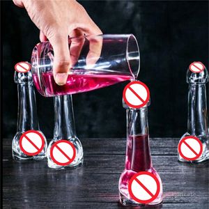 Transparente Creative Wine Copo de Cerveja Suco Alto Boron Cocktail Óculos Perfeitos Presente Para Bar Cups Decoração Universal Wineglass ZC17