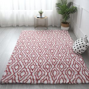 Carpets Tatami Rectangular Carpet Room Plush Crawling Rug Living Coffee Table Floor Mat High-density Sponge Non-slip