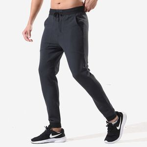 Jogging-Yoga-Outfits für Herren, Sport-Freizeithosen, Laufen, Fitness, Fitnessstudio, Kleidung, Herren-Strumpfhosen, lockere, elastische Trainingshose mit mehreren Taschen und Reißverschluss