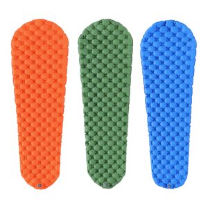 Almohadilla para dormir ultraligera Camping Inflable Cómoda Tienda de picnic Colchoneta para dormir Y0706