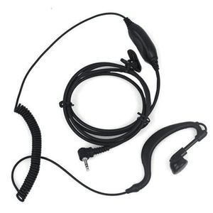 For Motorola Talkabout Radio 2.5mm 1 Pin Clip Earhook Earpiece Headset Mic PTT Walkie Talkie TLKR T80 T60 T5410 T5420 T5720 New