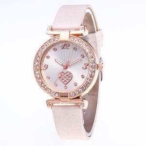 Wholesale geneva watches for sale - Group buy Casual Elegant Ladies Watch for Lady And Girls Fashion Korean Style Diamond Embedded Lovely Decorative Female Student Watches Geneva WOMEN Multi Color Selection