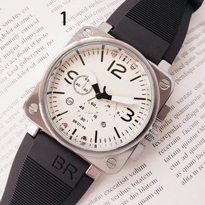 2021 sześć szwów luksusowe męskie zegarki wszystkie tarcze działają zegarek kwarcowy Top marka gumowy pasek Rel￳gio akcesoria mody męskiej wysokiej jakości