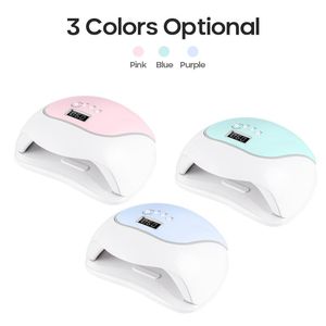 네일 아트 키트 120W UV LED 램프 Manicure 젤 건조기 폴란드어 10 / 30 / 60s 타이머 자동 센서 도구 용 36 개 LED