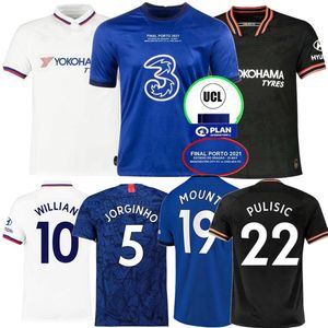 Retro classic 19 20 2021 final CFC WERNER Camisas de futebol JORGINHO RUDIGER HAVERTZ KANTE MENDY T.SILVA PULISIC ZIYECH CHILWELL MOUNT WILLIAN KOVACIC camisa de futebol