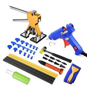 Car paintless dent repair tools Dent Repair Kit Car Dent Puller with Glue Puller Tabs Removal Kits for Vehicle Car Auto