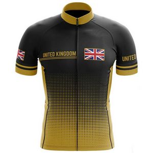 Reino Unido Ciclismo Jersey Homens Bike Jerses 2021 Estrada MTB Bicicleta Roupas Sportswear Maillot Racing Roupa Ciclismo Feminina Zipper completo