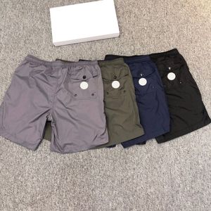 Luxus-Shorts für Herren aus Frankreich, Designer-Shorts für Herren, Sport, Sommer, Marke, Trend, rein, atmungsaktiv, kurze Kleidung, Revers, 4 Farben, 001, komplette Etiketten