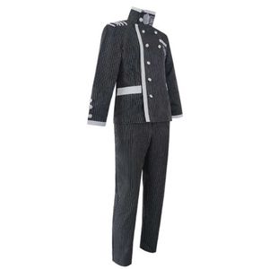 Аниме Danganronpa Saihara Shuichi Detective United Hat Cosplay Costume Full Set Y0913