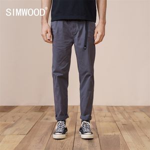 春のゆったりとしたテーパーの足首長さのズボン男性カジュアルヒップホップ街路壁のプラスサイズのズボン品質服210715