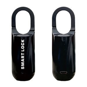 Mini Smart Padlock USB Rechargeable Fingerprint Unlock Control Portable Keyless Door Lock Security Without App No WiFi Waterpoof