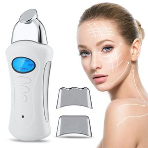 3 IN 1 Galvanic Spa Microcurrent Massager Beauty Machine Wrinkle Remove Shrink Pores Face Lifting Skin Care Tools 220216