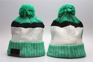 Moda Esportes Equipes Ósseas Bolas de Bola de Inverno para Homens Mulheres de Malha de Lã de Beanie Chapéu Homens Knit Bonnet Gorros Gorros Touca Engrossar Tampão Quente