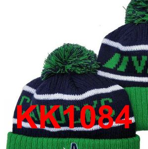 2021 Vancouver Hockey Beanie North American Team Patch laterale Cappello invernale in lana sportivo lavorato a maglia Berretti con teschio a