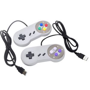 Классический USB контроллер ПК контроллеры GamePad JoyPad Joysticks замена для Super Nintendo SF для Snes Nes таблетки Lawindows Mac джойстик