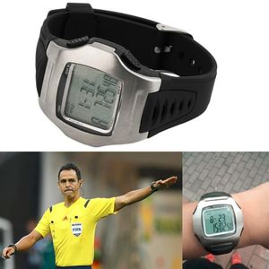 Digital klockor Fotbollsdomare Stopwatch Timer Chronograph Countdown Football Club Male Watch för män Pojkar Sport Utomhus Armbandsur