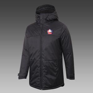 LILLE OSC Down Winter Outdoor Leisure Sports Coat Outerwear Parkas Team Emblem Customized