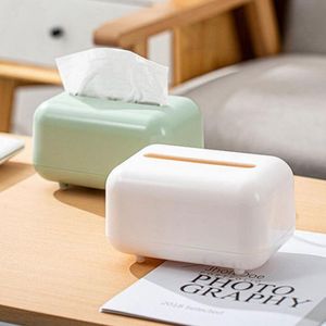 Wholesale smooth tissue resale online - Tissue Boxes Napkins Anti slip Box Stable Feet ABS Smooth Edge Container Home Decor