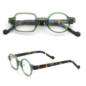 Fashion Sunglasses Frames 80221 Acetate Retro Glasses Personality Men Women High Quality Optical Computer EyeGlasses
