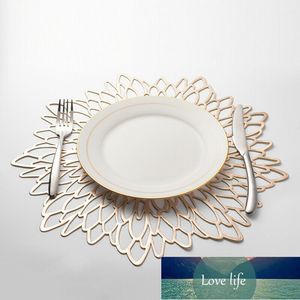 Placemats Tabete MATE PVC rodada coaster almofadas de cozinha mesa de jantar isolamento antiderrapante tapetes caseiros decorativos festa de casamento mesa pad de fábrica preço especialista design