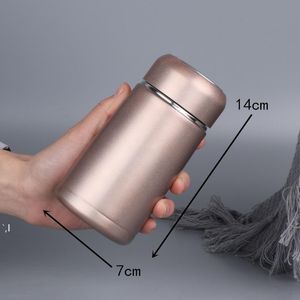 350ml Mini Podróży Drink Butelka Wody Cute Coffee Flasks Termos Stal Nierdzewna Ciężary i kubki RRD12490