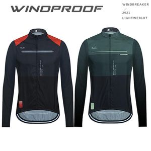 Racing Jackets Raudax 2021メンズウインドブレークサイクリングジャケットプロームRoupa Ciclismo Masculino Windproof長袖服軽量