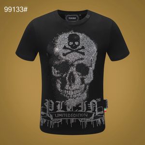 Plein Bear t Shirt Mens Designer Magliette Abbigliamento di marca Strass Skull Uomo T-shirt Classica alta qualità Hip Hop Streetwear Maglietta Casual Top Tees Pb 11266