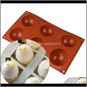 Moulds Mold Chocolate Cake Jelly Pudding Half Round Candy Non Stick Bpa Sile Molds For Baking Wb3228 Ycqxp Grx2H