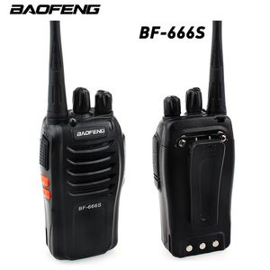 1 PCS Baofeng BF-666S Walkie Talkie Rádio Portátil 16CH UHF 400 - 470MHz 5W Transceptor Transmissor Comunicador