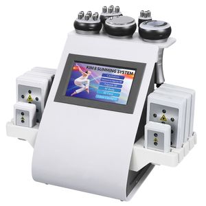 Máquina de emagrecimento de cavitação profissional 40k gordura ultrassônica Reduce o corpo Slim Dispositivo portátil Perda de peso Vaccum RF com laser lipo