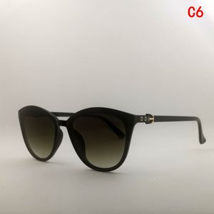 Gafas de sol de dise￱ador para mujer occhiali da sole moda di alta qualità donna uv400 scolorimento ombroso occhio di gatto donne occhiali da sole rotondi