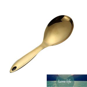 1Pcs Gold Stainless Steel Soup Spoon Colander Fried Shovel Spatula Ladle Cookware Kitchen Tools Kitchenware Cooking Tools Factory price expert