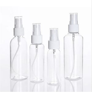 5ml 10ml 20ml 30ml 50ml 60ml 80ml 100ml 120ml Bottiglia spray ricaricabile per nebulizzazione Bottiglie per spruzzatore di profumo Atomizzatori cosmetici Contenitore per pompa in PET