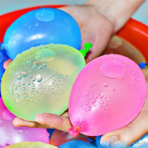 Balões de água de látex Bolas Bolas Bombas Bombas de Bombas Injeção Rápida Verão Beach Jogos Inflável Srirbing Ballons