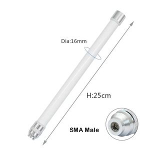 4G 5G Vattentät glasfiber antenn Omnidirectional Outdoor Base Station Ap Gateway Mottagande antenner SMA Male Connector 8DBI