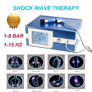 Other Beauty Equipment 8bar step by 0.5bar pneumatic shock wave shockwave Joints pain male Sexual dysfunction treat ED therapy