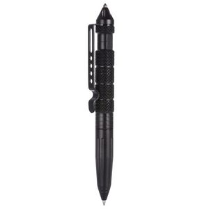Tungsten aço militar tático caneta sobrevivência multitool emergência de vidro disjuntor canetas escrevendo tinta preta wj111
