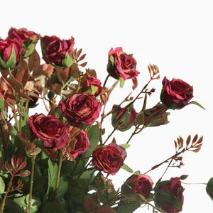 Decorative Flowers & Wreaths Faux Bouquet Decoracion Para El Hogar Dia De Los Enamorados Fake Roses Fleurs Sechees Naturelles Rosa Eterna Pl
