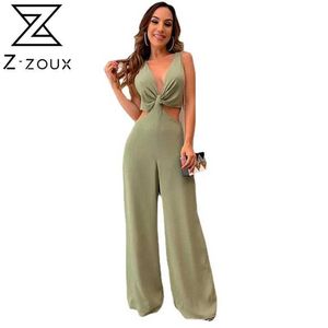Wholesale plus size rompers resale online - Women Jumpsuit V neck Hollow Out Sleeveless Long Rompers Womens Plus Size Sexy Summer Party