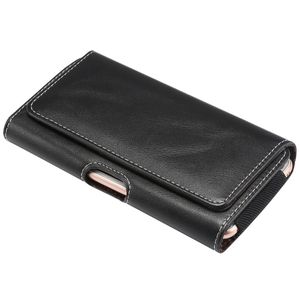 Universal Belt Clip Holster Leather Pouch Case for 4.7/5.2/5.5/6.0/6.3/6.4 inch Phone Bag