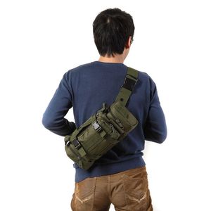 5L Waist Bags Army Waterproof Waist Bag Oxford Climbing Bags Outdoor Military Tactical Camping Hiking Pouch Bag Waist Packs Y0721