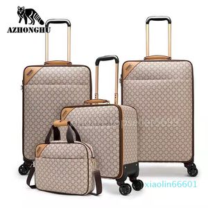 2022 Designer Women Men Suitcases Unisex Spinner Expandable Trolley Fashion Luxury Designer Carry-Ons Barding Bag Rolling Luggage