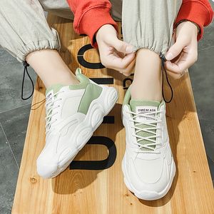 män kvinnor tränare skor mode svart gul vit grön grå bekväm andningsbar gai färg -729 sport sneakers utomhus sko storlek 36-44