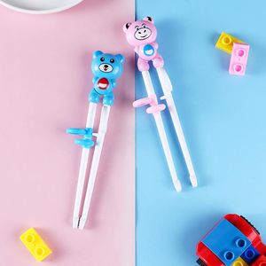 Chopsticks Cartoon Animal Head Children Jedzenia Szkolenie Baby Learning Narzędzie
