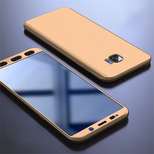 360 Casos de Proteção Completa para Samsung Galaxy S9Plus S10E A50 A40 A30 A10 A20 A2 A2 Core A20e M30 Copa de Vidro Temperada