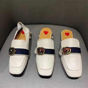 Scarpe eleganti da donna classiche moda marchio di buona qualità Scarpe da lavoro in pelle Pantofole firmate da donna Sandali casual comodi da donna C908169